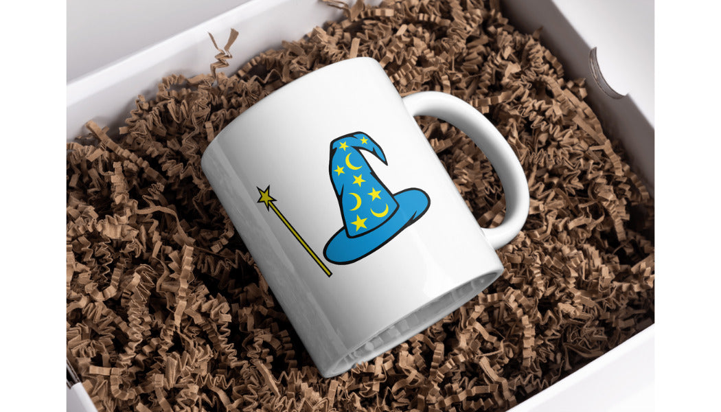 Create magical designs with a whimsical wizard hat vector