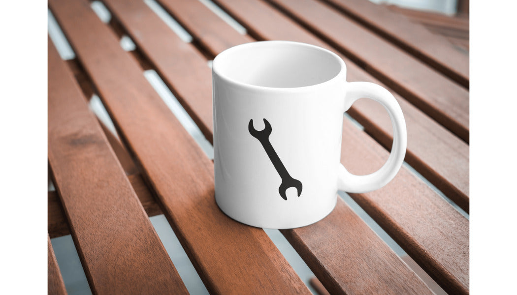 Creative vector wrench design for crafting and cutting machines