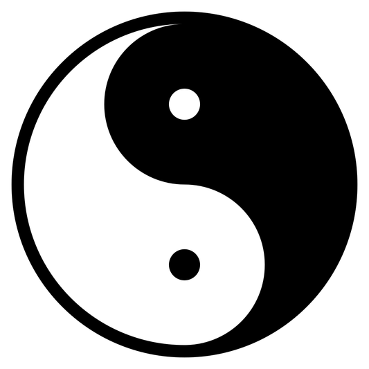 Yin and yang vector design for creative cutting machines
