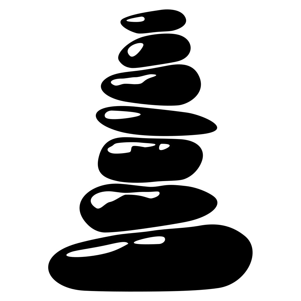 Create peaceful moments with zen stones vector design