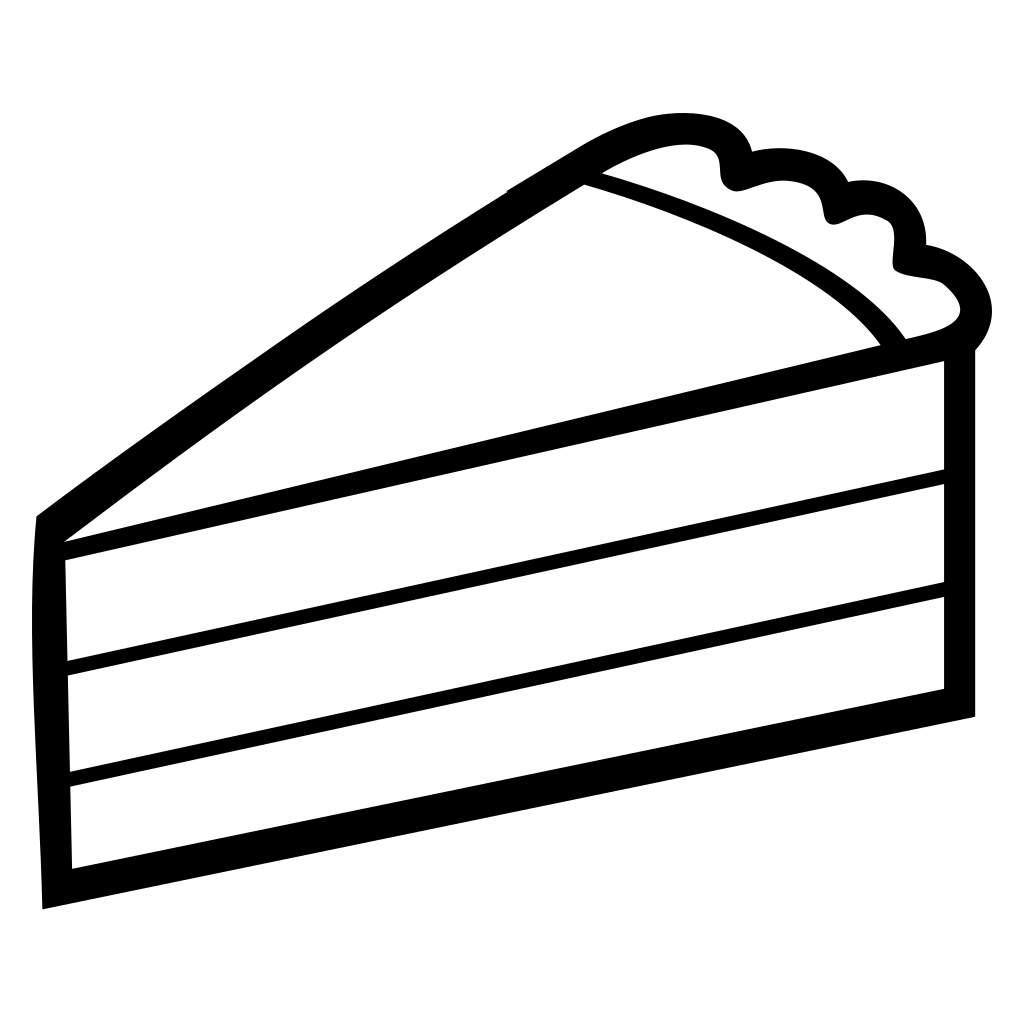 Creative vector cake design for cutting machines