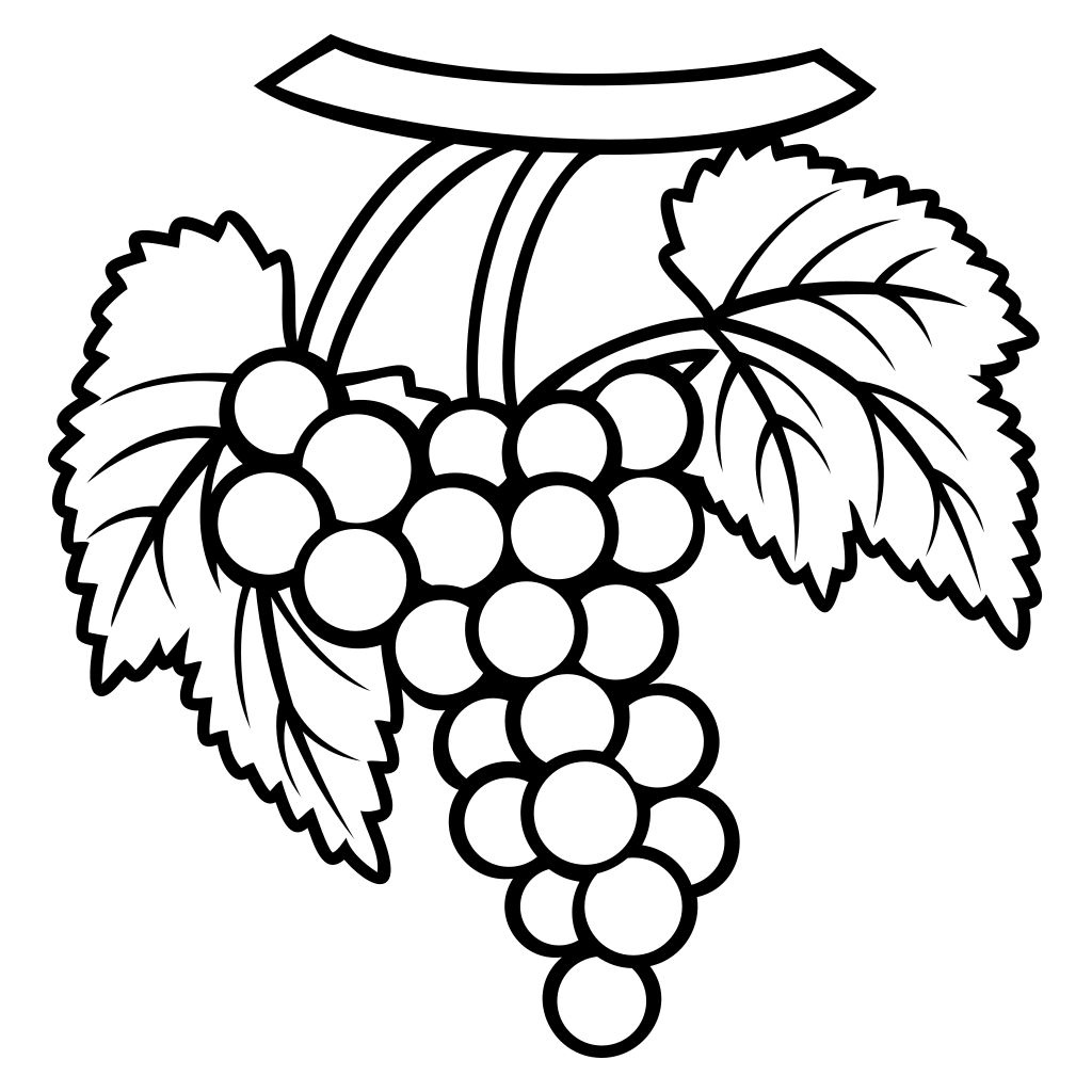 Delightful grape design perfect for cutting machines