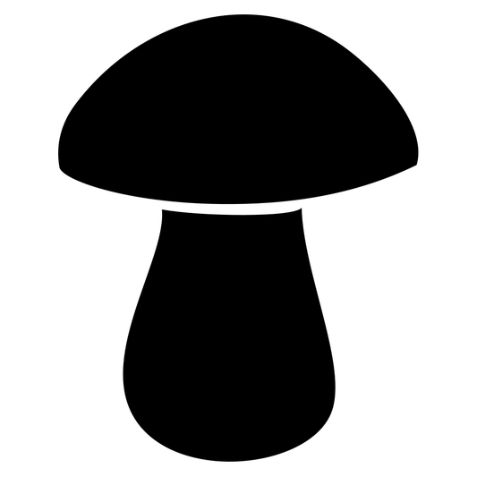 Cute mushroom design for crafting projects and decorations
