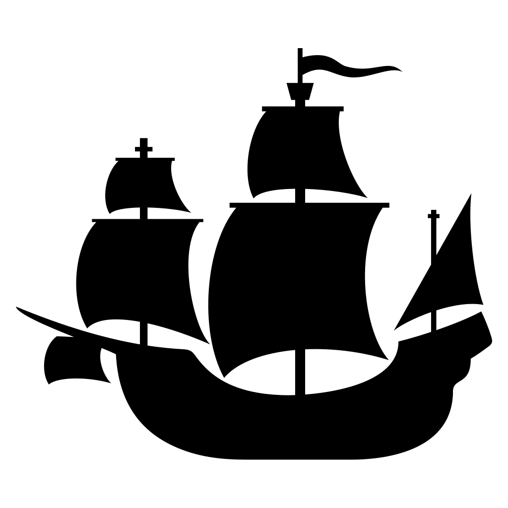 Creative vector pirate ship design for cutting machine projects